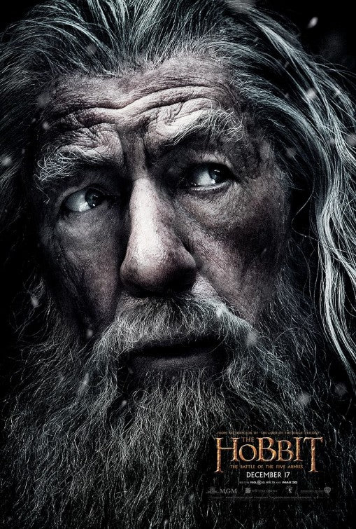 1000 piece jigsaw puzzle for the movie poster: The Hobbit: The Battle of the Five Armies (2014) ver5