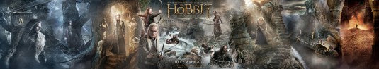1000 piece jigsaw puzzle for the movie poster: The Hobbit: The Desolation of Smaug (2013) ver23