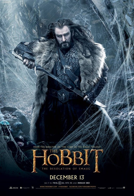 1000 piece jigsaw puzzle for the movie poster: The Hobbit: The Desolation of Smaug (2013) ver27
