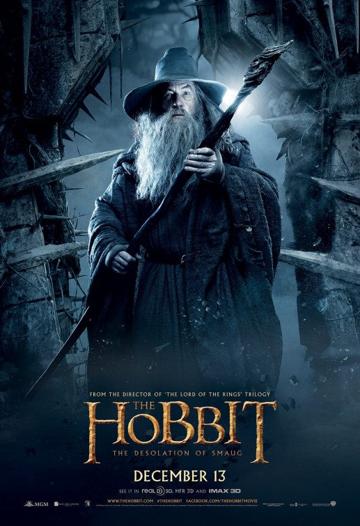 1000 piece jigsaw puzzle for the movie poster: The Hobbit: The Desolation of Smaug (2013) ver28