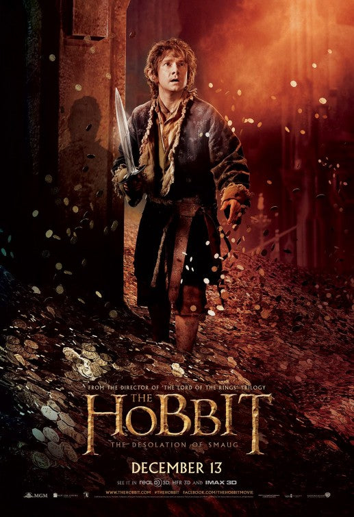 1000 piece jigsaw puzzle for the movie poster: The Hobbit: The Desolation of Smaug (2013) ver29