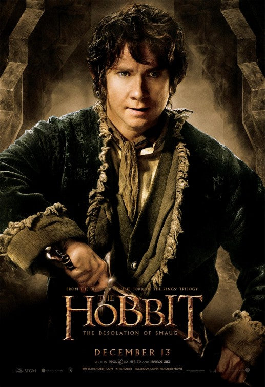 1000 piece jigsaw puzzle for the movie poster: The Hobbit: The Desolation of Smaug (2013) ver8
