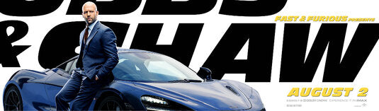 1000 piece jigsaw puzzle for the movie poster: Hobbs & Shaw (2019) ver11