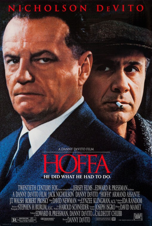 the movie poster: Hoffa (1992) ver2
