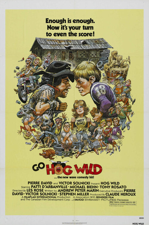 the movie poster: Hog Wild (1980)