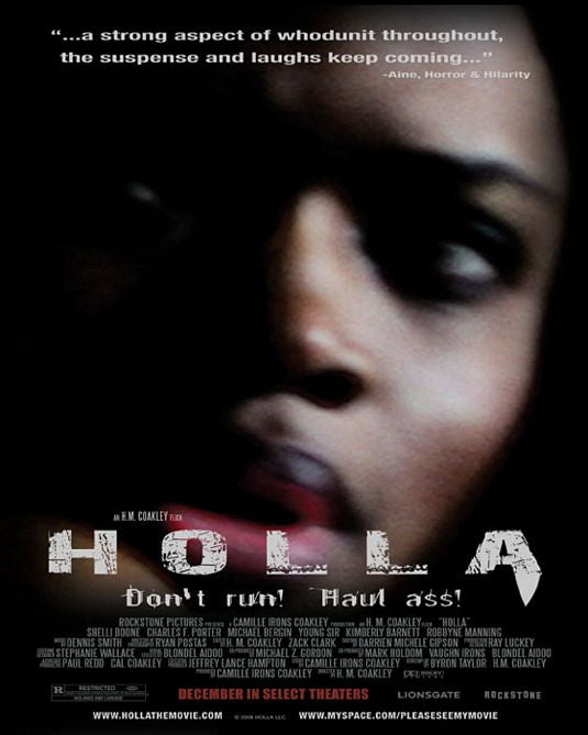 the movie poster: Holla (2006)