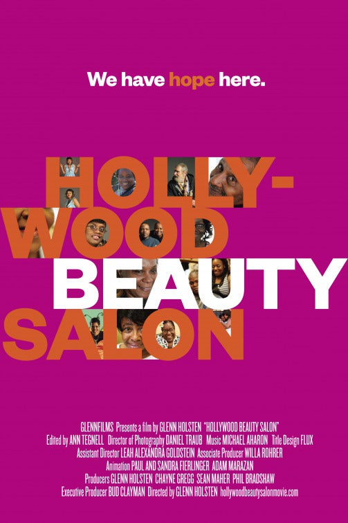 1000 piece jigsaw puzzle for the movie poster: Hollywood Beauty Salon (2016)