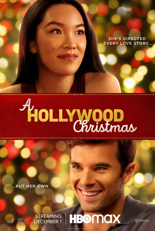 1000 piece jigsaw puzzle for the movie poster: A Hollywood Christmas (2022)