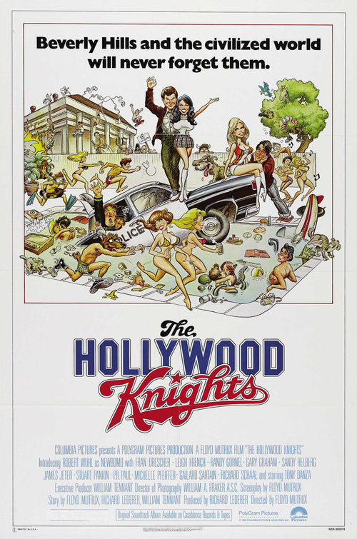 the movie poster: The Hollywood Knights (1980) ver1