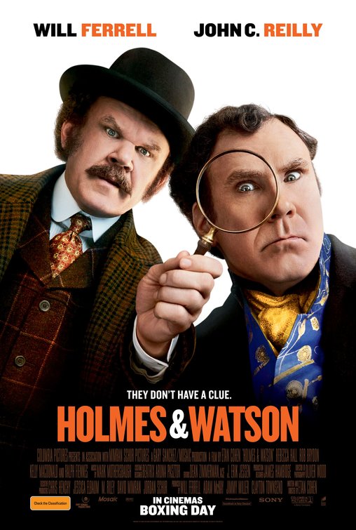 1000 piece jigsaw puzzle for the movie poster: Holmes and Watson (2018) ver2