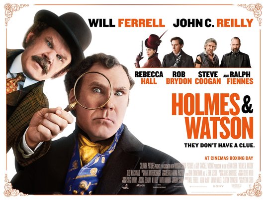 1000 piece jigsaw puzzle for the movie poster: Holmes and Watson (2018) ver3