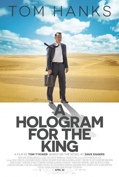 1000 piece jigsaw puzzle for the movie poster: A Hologram for the King (2016)