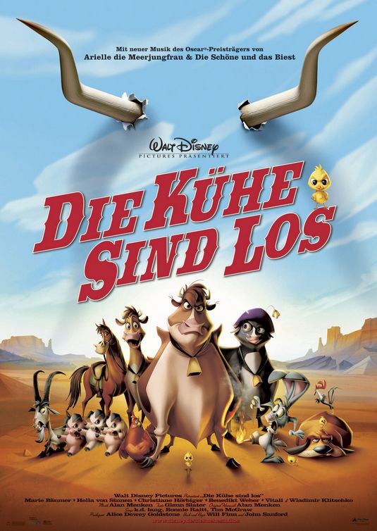 the movie poster: Home on the Range (2004) ver2