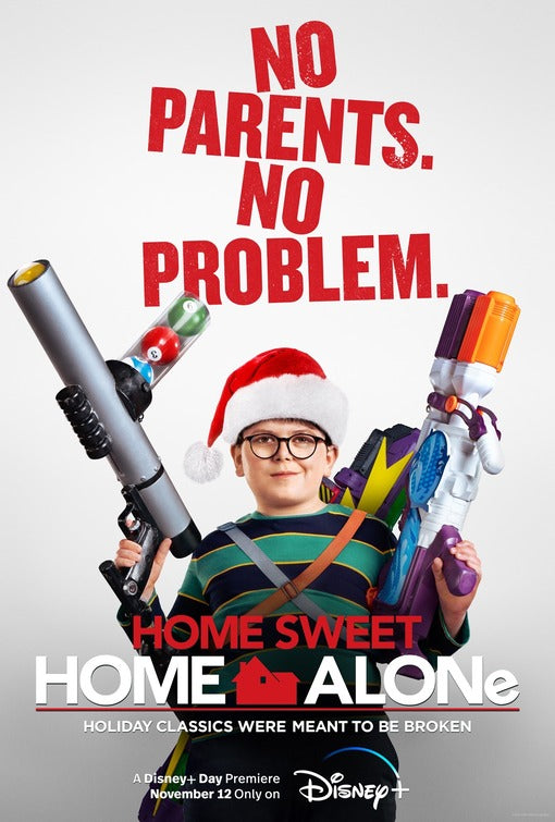 1000 piece jigsaw puzzle for the movie poster: Home Sweet Home Alone (2021)