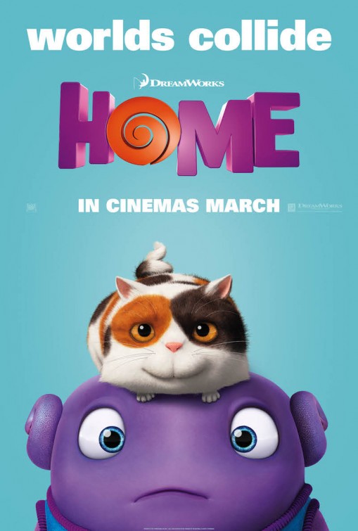 1000 piece jigsaw puzzle for the movie poster: Home (2015) ver2