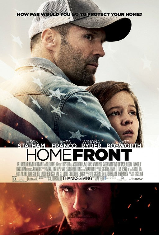 1000 piece jigsaw puzzle for the movie poster: Homefront (2013)