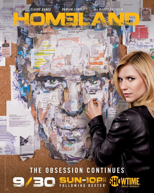 1000 piece jigsaw puzzle for tv poster: Homeland, ver3