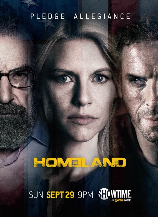 1000 piece jigsaw puzzle for tv poster: Homeland, ver4