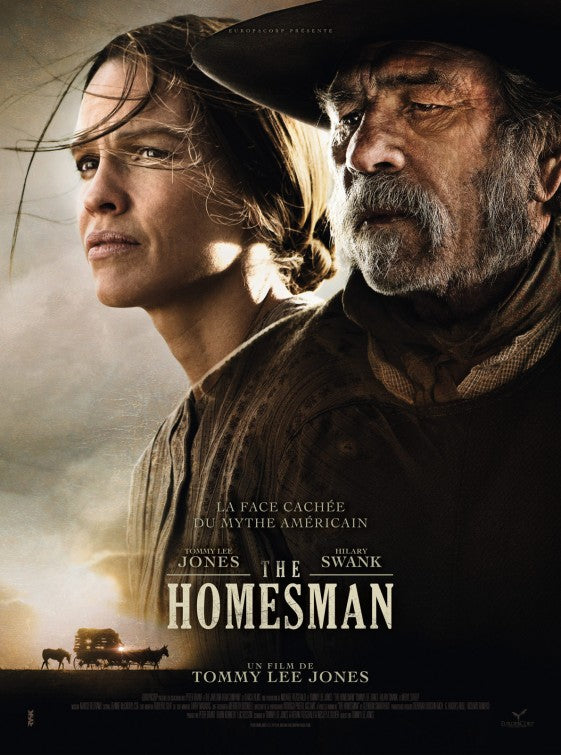1000 piece jigsaw puzzle for the movie poster: The Homesman (2014)