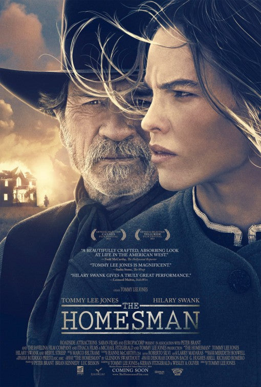 1000 piece jigsaw puzzle for the movie poster: The Homesman (2014) ver3