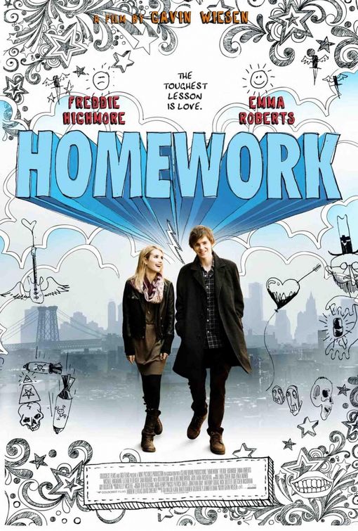 1000 piece jigsaw puzzle for the movie poster: The Art of Getting By (2011)
