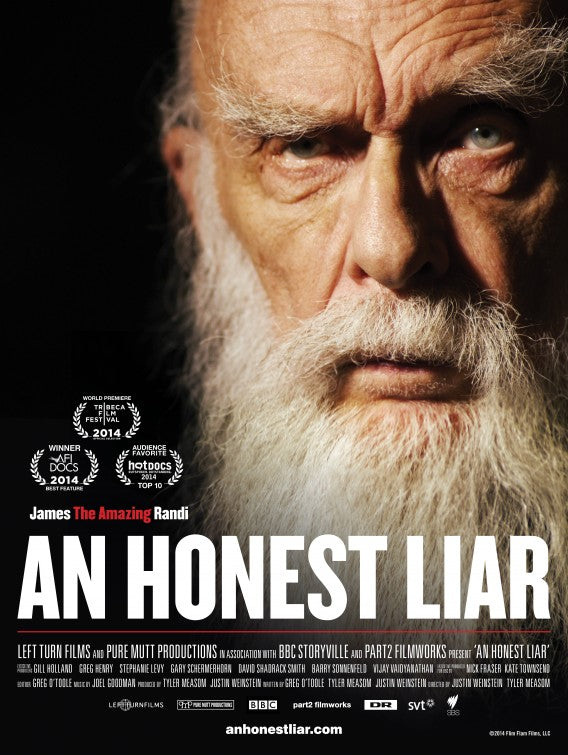 1000 piece jigsaw puzzle for the movie poster: An Honest Liar (2014)