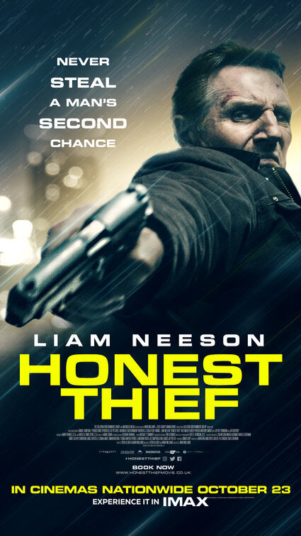 1000 piece jigsaw puzzle for the movie poster: Honest Thief (2020) ver2