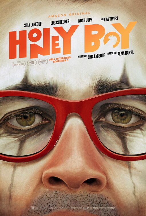 1000 piece jigsaw puzzle for the movie poster: Honey Boy (2019) ver2