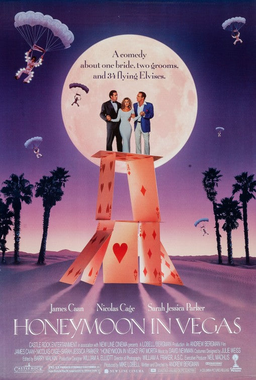 the movie poster: Honeymoon in Vegas (1992)