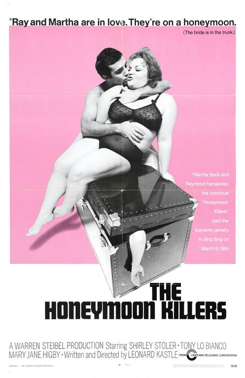 the movie poster: The Honeymoon Killers (1970)