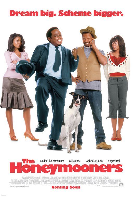 the movie poster: The Honeymooners (2005)