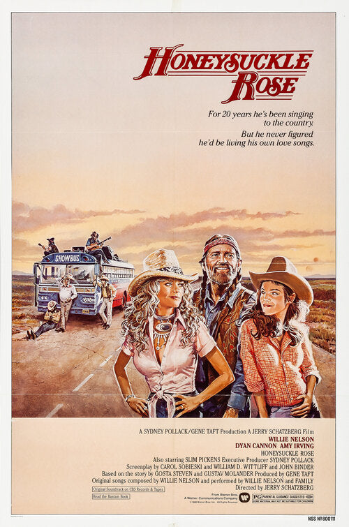 the movie poster: Honeysuckle Rose (1980)