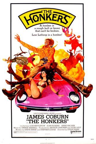 the movie poster: The Honkers (1972)