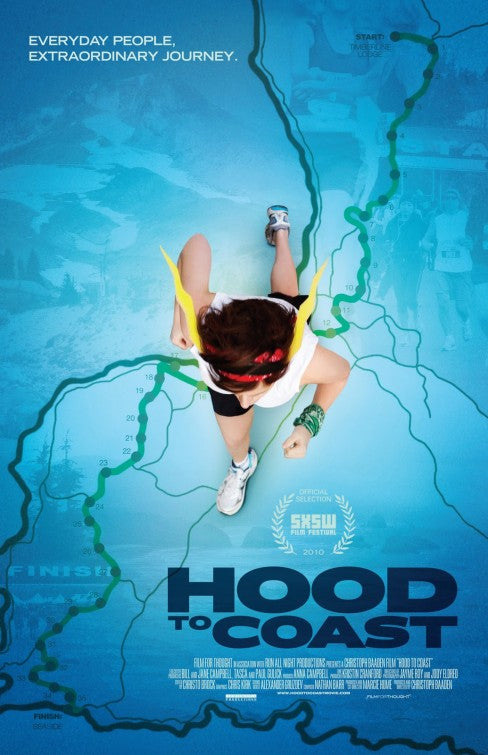 1000 piece jigsaw puzzle for the movie poster: Hood to Coast (2011)