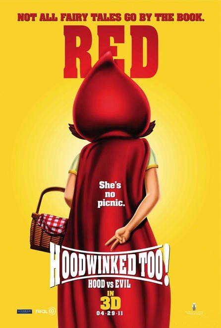 1000 piece jigsaw puzzle for the movie poster: Hoodwinked Too! Hood VS. Evil (2011)
