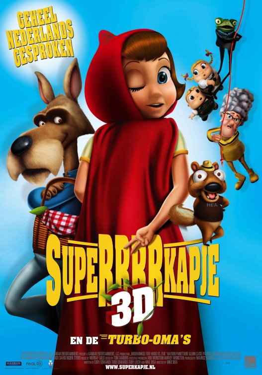 1000 piece jigsaw puzzle for the movie poster: Hoodwinked Too! Hood VS. Evil (2011) ver6