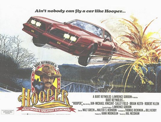 the movie poster: Hooper (1978) ver3