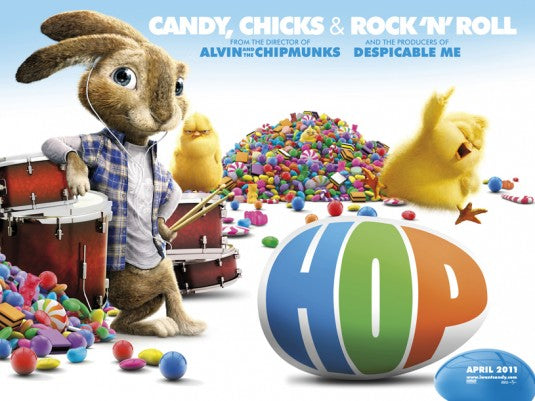 1000 piece jigsaw puzzle for the movie poster: Hop (2011) ver15