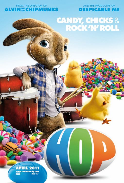 1000 piece jigsaw puzzle for the movie poster: Hop (2011) ver2
