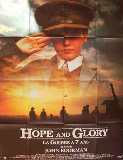 the movie poster: Hope and Glory (1987) ver2