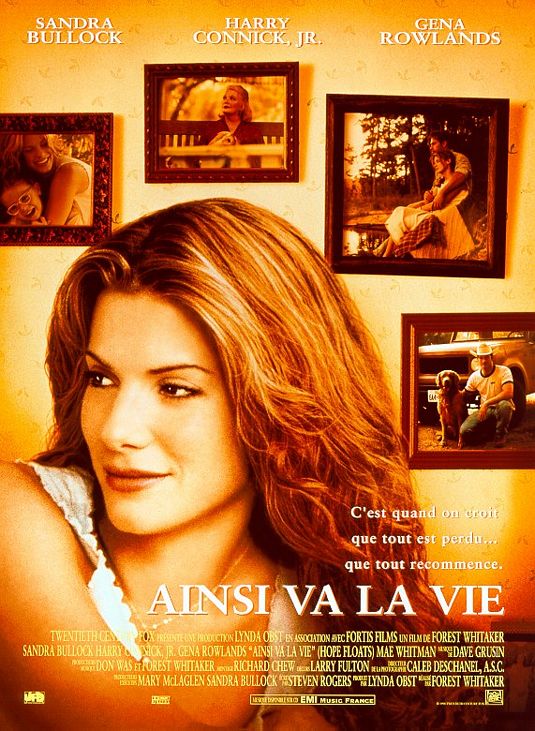 the movie poster: Hope Floats (1998) ver2