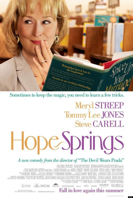 1000 piece jigsaw puzzle for the movie poster: Hope Springs (2012)