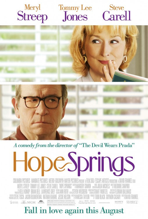 1000 piece jigsaw puzzle for the movie poster: Hope Springs (2012) ver2