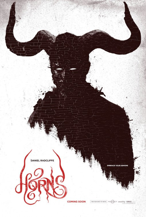 1000 piece jigsaw puzzle for the movie poster: Horns (2014) ver2