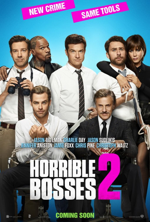 1000 piece jigsaw puzzle for the movie poster: Horrible Bosses 2 (2014) ver2