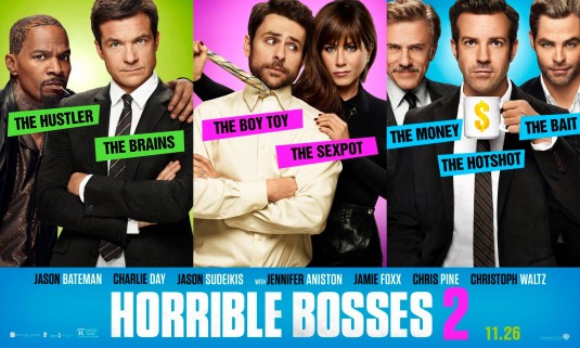 1000 piece jigsaw puzzle for the movie poster: Horrible Bosses 2 (2014) ver3