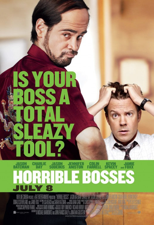 1000 piece jigsaw puzzle for the movie poster: Horrible Bosses (2011) ver2