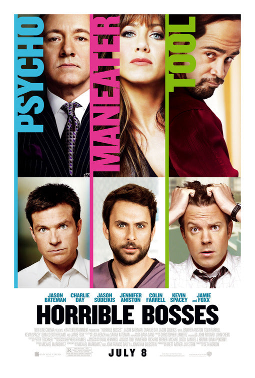 1000 piece jigsaw puzzle for the movie poster: Horrible Bosses (2011) ver4