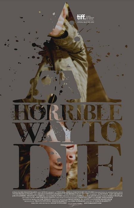 1000 piece jigsaw puzzle for the movie poster: A Horrible Way to Die (2011)