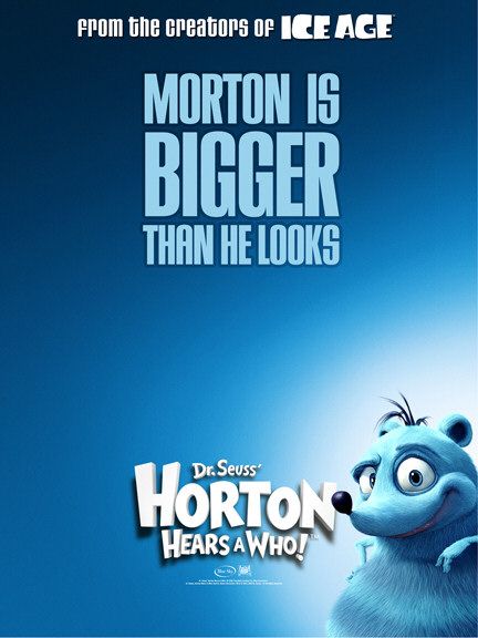 the movie poster: Horton Hears a Who! (2008) ver12